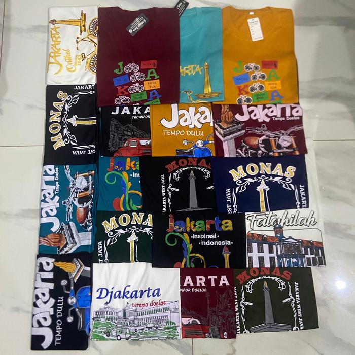 SOUVENIR JAKARTA BAJU OLEH OLEH JAKARTA KAOS JAKARTA DEWASA OLEH OLEH KHAS JAKARTA