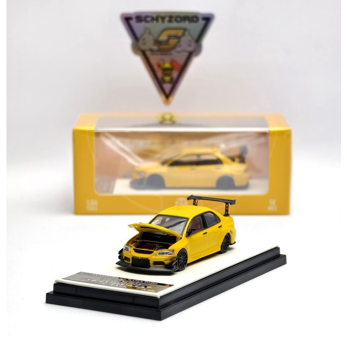 TERBARU Time Micro Mitsubishi Lancer Evolution EVO IX VOLTEX JDM Japan GT Wing Open Hood Limited