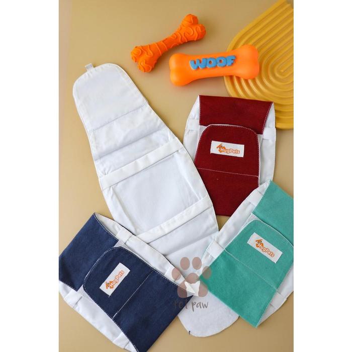 Manner Belt Popok Anjing Jantan Manner Pad Belly Belt Marking Belt