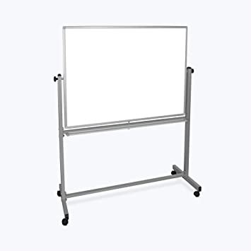 Best Seller Papan Tulis Putih White Board Stand Besi Uk. 120 X 90 Cm