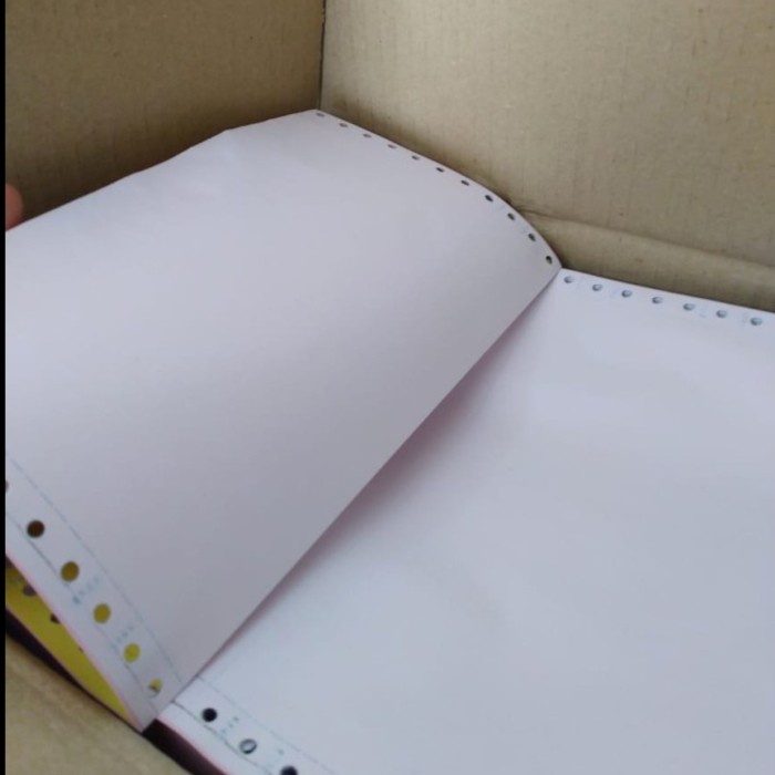 

Produk Terbaru Kertas Continuous Form 9.5" X 11" 4/2 Ply Kertas Komputer Rangkap 4 Bagi 2 Surat