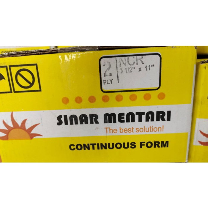 

Viral Ncr 9,5"X11" Sinar Mentari 2 Ply (Full) Cod