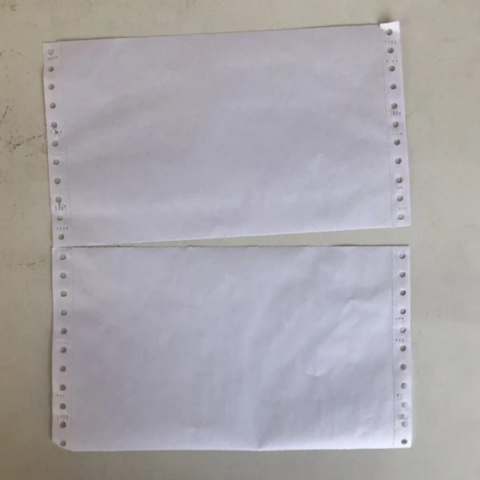 

Terbaru!! Kertas Komputer Continuous From 1 Ply 9.5 X 11 Paperline Packing Aman