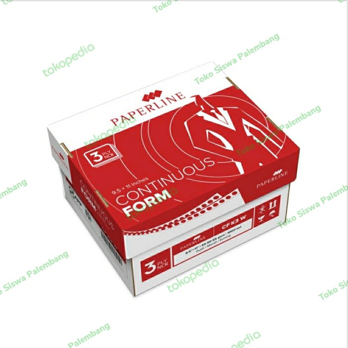 

Viral Paperline Continuous Form 3 Ply (K3 W Dan K3 Prs) Cod
