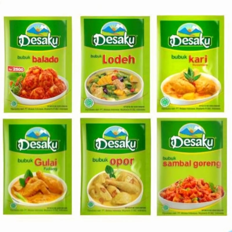 

DESAKU Bumbu Instan (Kari/Balado/Opor/SambalGoreng/Gulai)