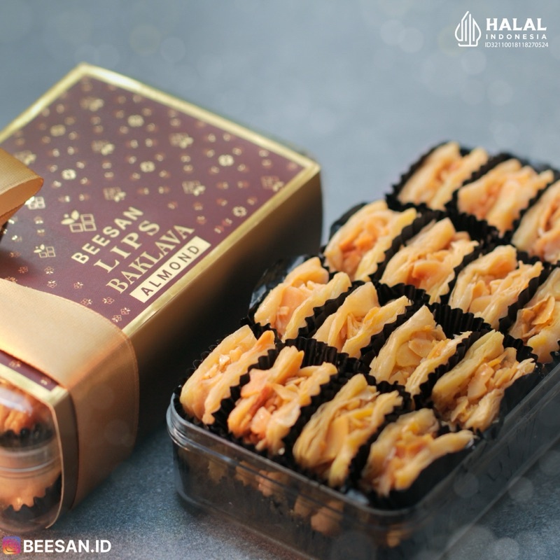 

Lips Baklava Almonds 160g( isi 32pcs)