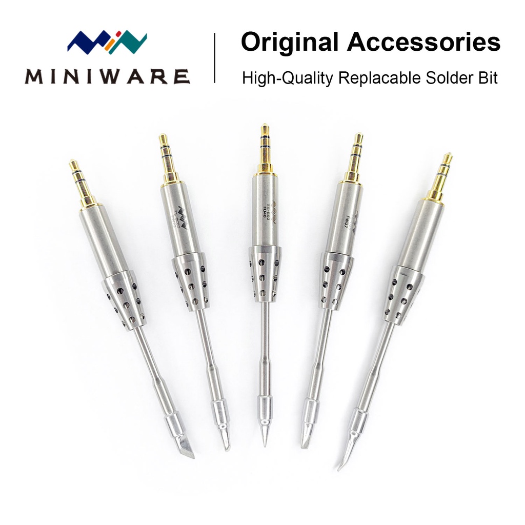 MINIWARE TS80P TS80 TS1C Original High-quality Soldering Iron Tips Welding Equipment Tools TS-BC02 K