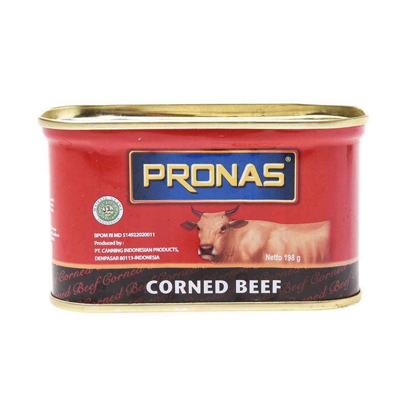 

SEMBAKO - Pronas Corned Beef Kornet Daging Sapi 198 g