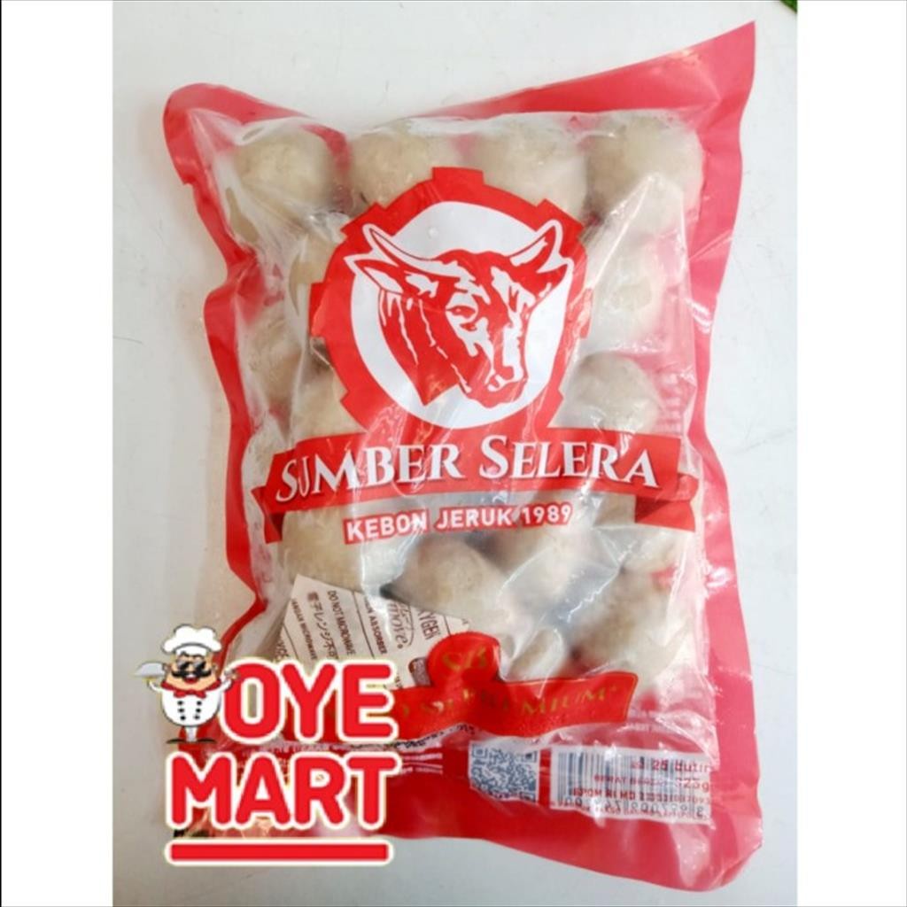 

SUMBER SELERA BAKSO SB PREMIUM 325GR ISI 25/BAKSO SAPI