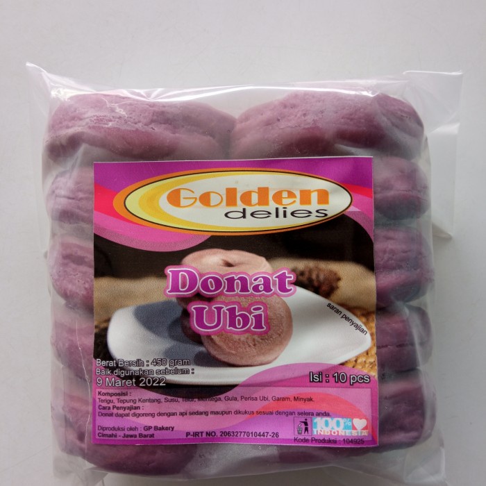 

DELIES DONAT UBI ISI 10 PCS / SNACK