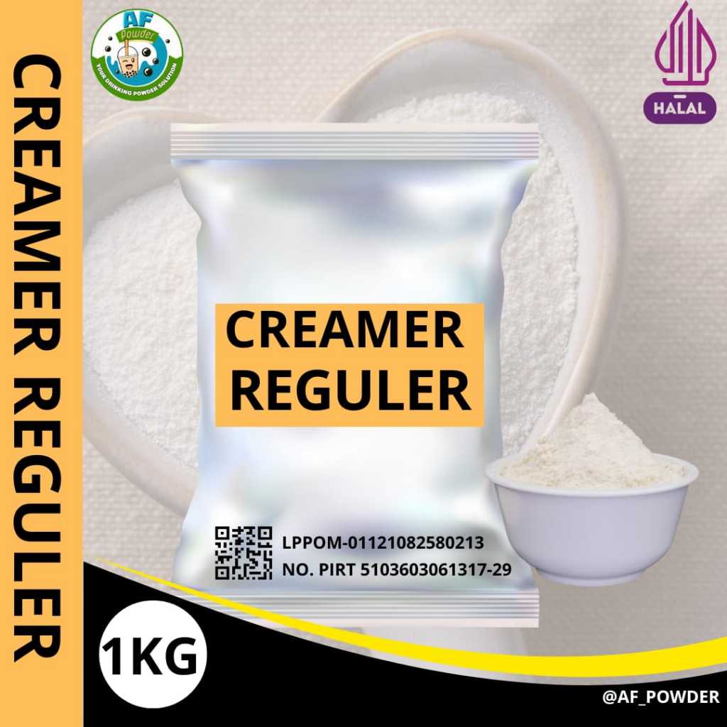 

CREAMER BUBUK KEMASAN 1KG CREAMER NON DAIRY KEMASAN 1KG BUBUK CREAMER PREMIUM BUBUK KRIMER 1KG