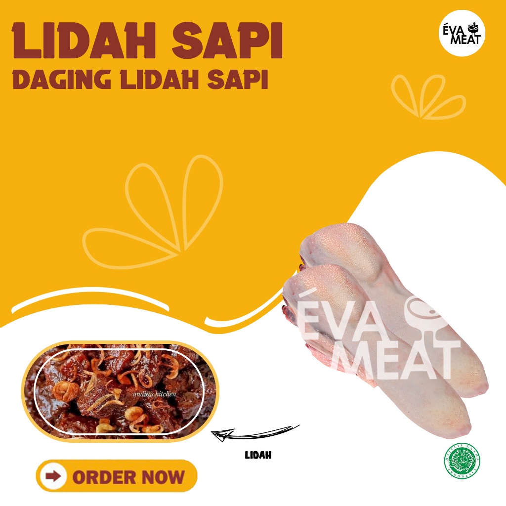 

Lidah Sapi Utuh / Beef tongue / Lidah Sapi Lokal