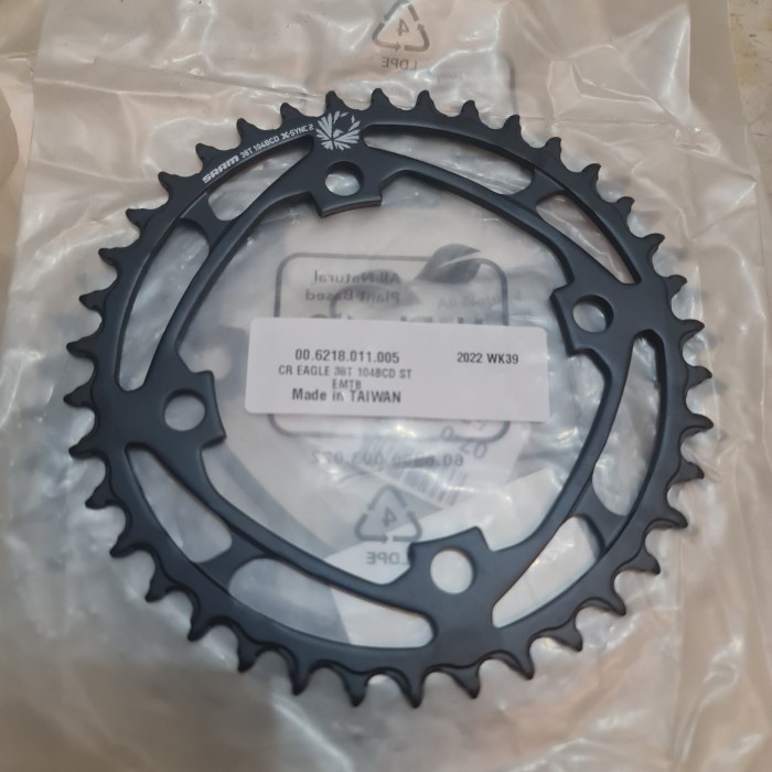 Chainring Sram single speed narrow wide eagle 38t 104bcd 104 bcd cocok buat slx deore xt saint xtr