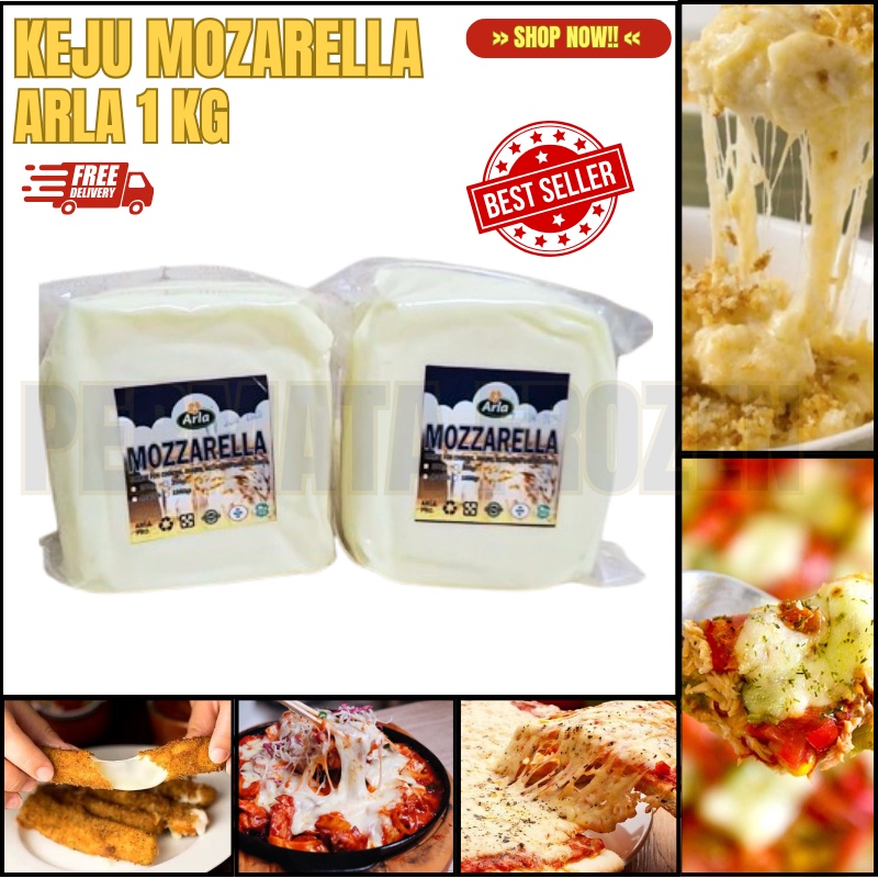 Mozarella Arla 1kg (HALAL)