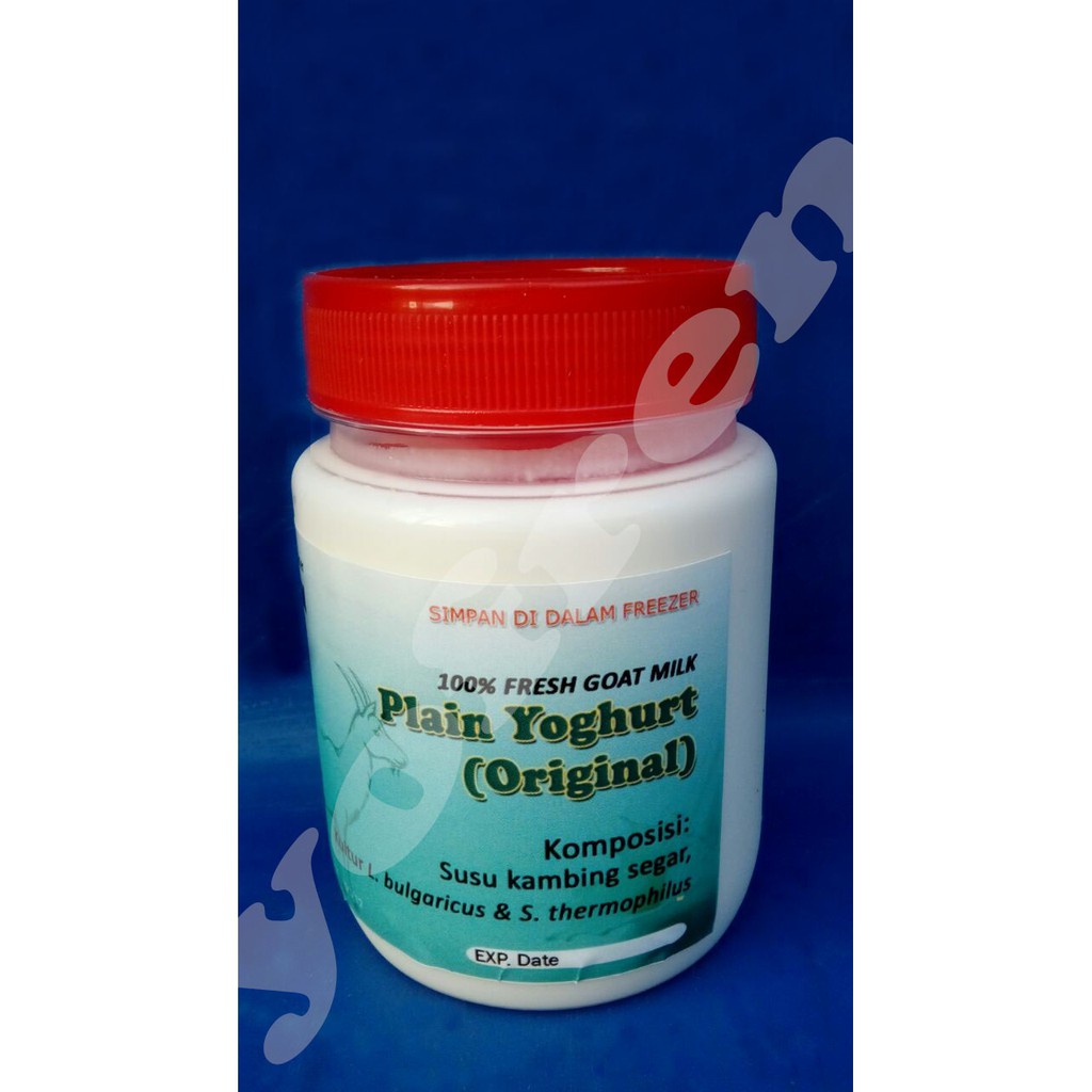 

Yoghurt Plain Susu Kambing (180 ml)
