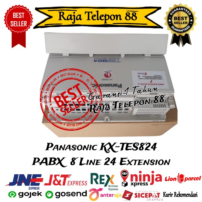 Pabx Panasonic kx-tes824 - 8 line 24 extension pabx