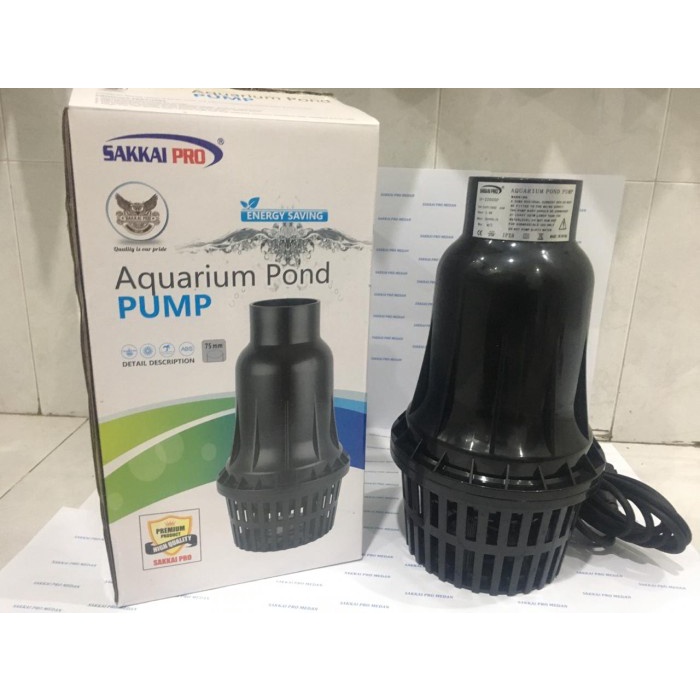 Mesin pompa kolam celup pump Pond filter SAKKAI SP 16000 P