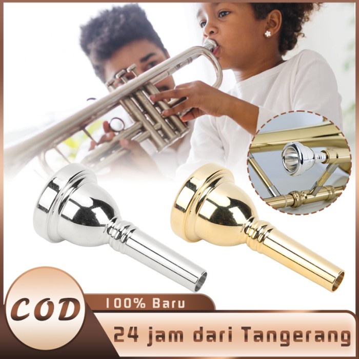 TERLARIS Trombone Mouthpiece 12C Trombone Instrument Aksesoris