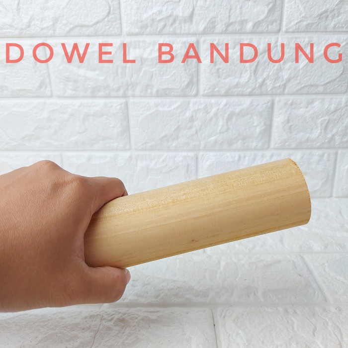 JJyoi- Dowel Kayu 50mm Panjang 100cm - Dowel Kayu Stik Bulat Diameter 5cm