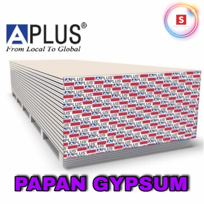 JJyoi- Papan Gypsum Gifsum Aplus A Plus MURAH