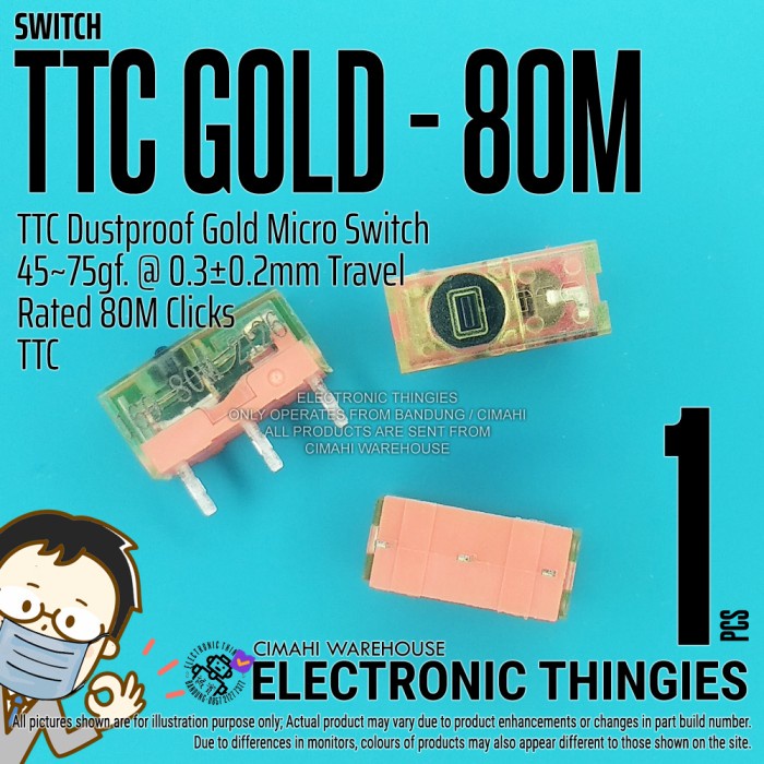 jayaMt- TTC GOLD 80M MOUSE BUTTON SWITCH