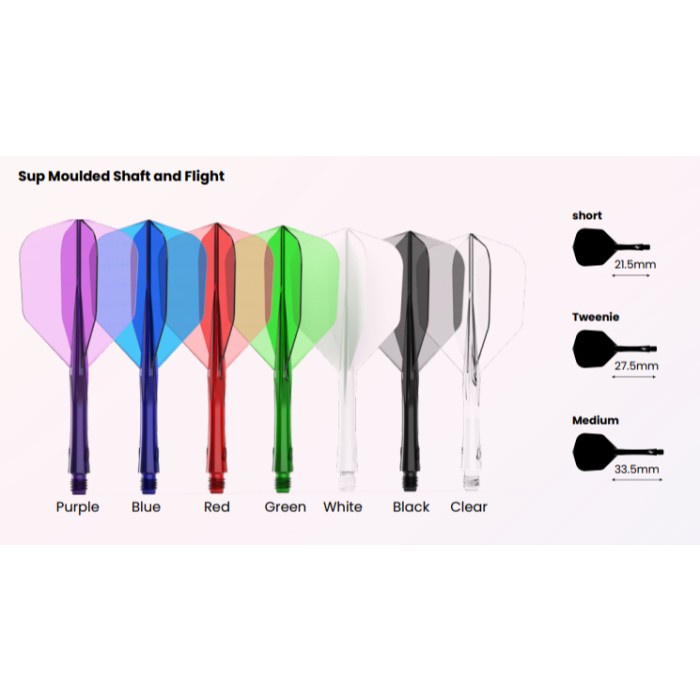 ready stok caliburn sup integrated moulded flights original