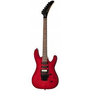 ELECTRIC GUITAR KRAMER STRIKER FIGURED TRANS RED