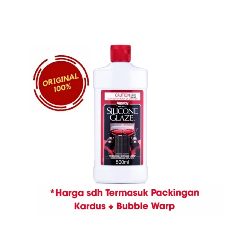 Silicone Glaze Car Polish menghilangkan noda & mengkilapkan mobil / motor Amway Original 500ml Produ