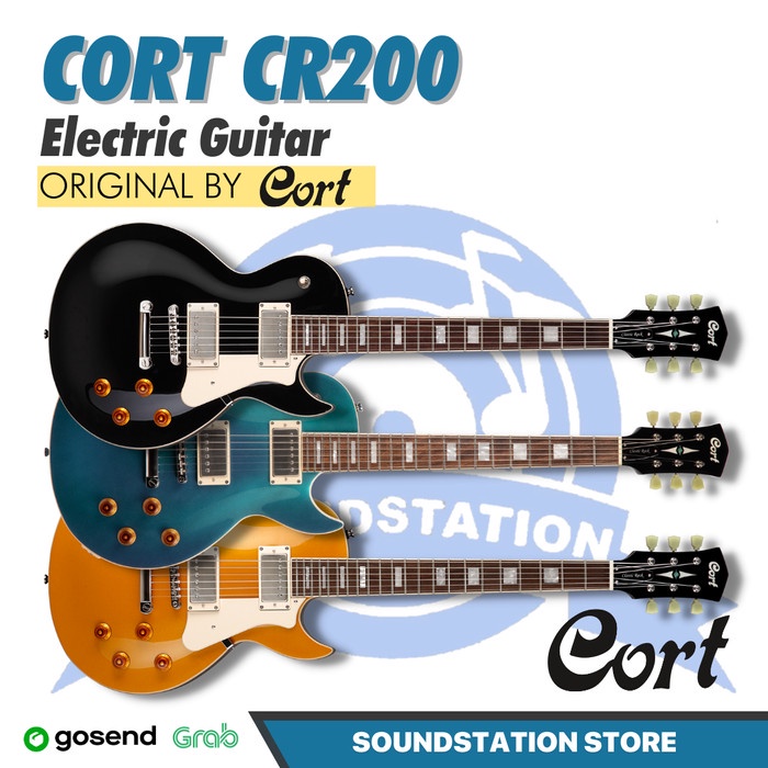 CORT CR200 ELECTRIC GUITAR GITAR LISTRIK ELEKTRIK LES PAUL