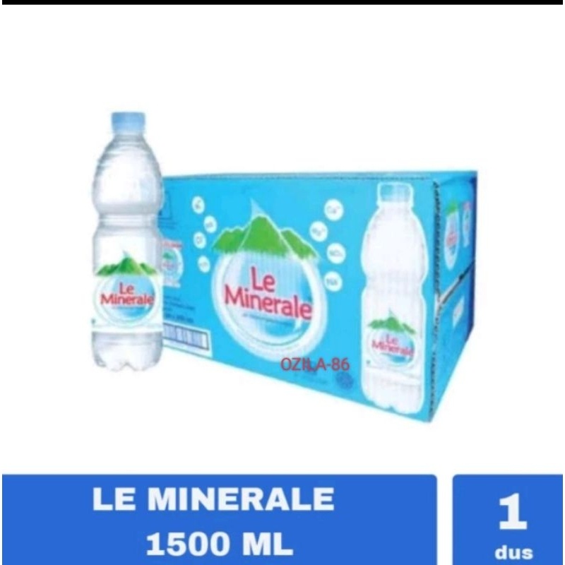 

Le Minerale Botol Besar 1,5 Liter 1 Dus Isi 12