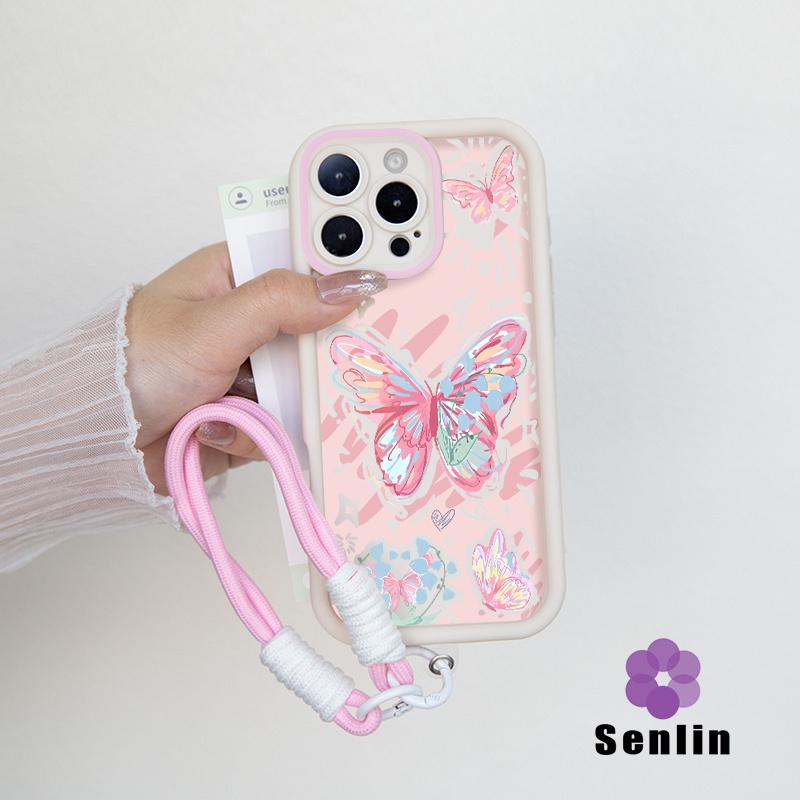 Kupu-Kupusoft Kelas Atas Cewek Case Redmi Redmi Note 14 4G 5G Pro Plus 13 13C 14T 13T Pro 9A 8 9 10 