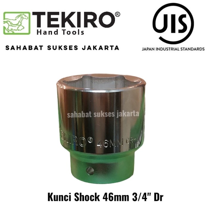 mata kunci shock 46 mm TEKIRO 3/4" Dr