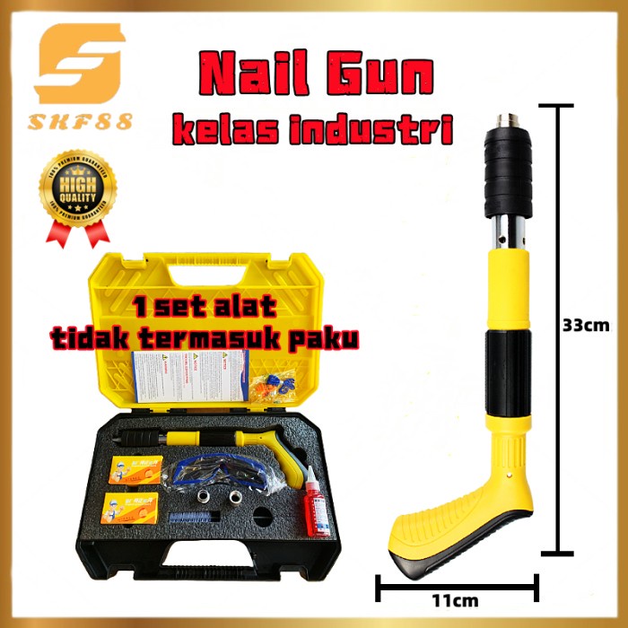 Alat paku tembak beton / Nail gun / nails guns rivet tool / mesin paku rivet / paku tembak manual /