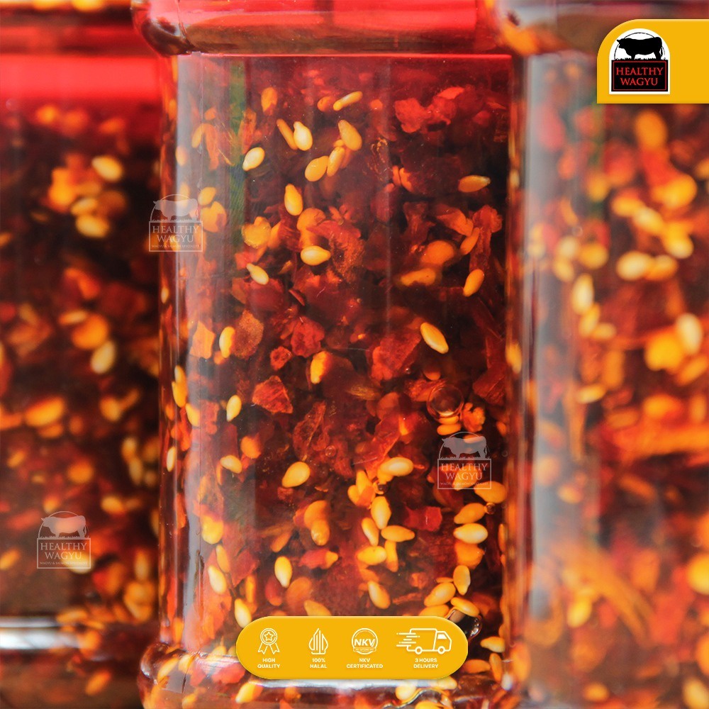 

Chili Oil Oriental Chinese Dipping Beef Dumpling Halal 120ml Healthy Wagyu