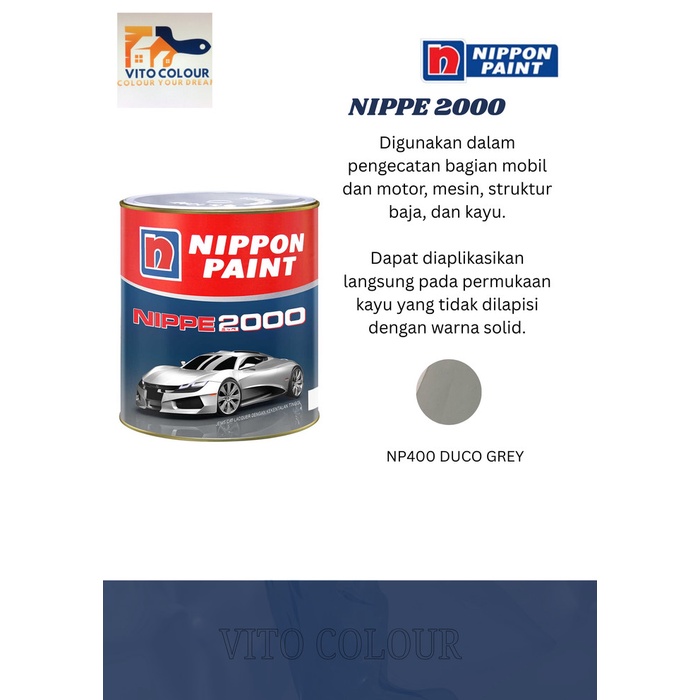 cat nippe 2000 np400 duco grey
