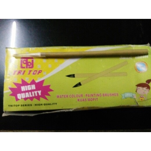

KUAS LUKIS BAMBU/MOPIT TRI TOP (gagang bambu jamin bagus)