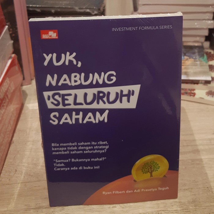 

SALE !!! BUKU YUK NABUNG SELURUH SAHAM RYAN FILBERT & ADI PRASETYA TEGUH READYY