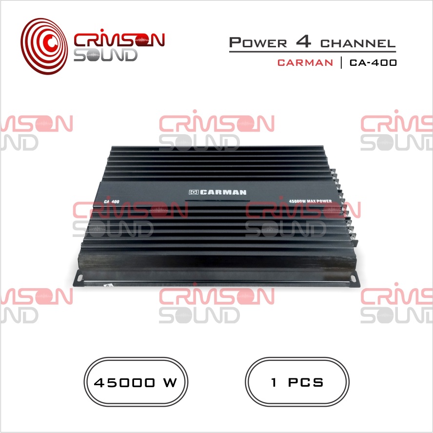 POWER MOBIL MURAH 4 Channel 8000 Watt CARMAN CA-400