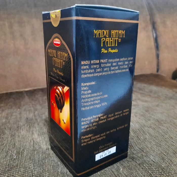 

Madu Hitam Pahit Arohmah 750Gr Bebas Gula Honey Syrup Honey Asam Bahan New