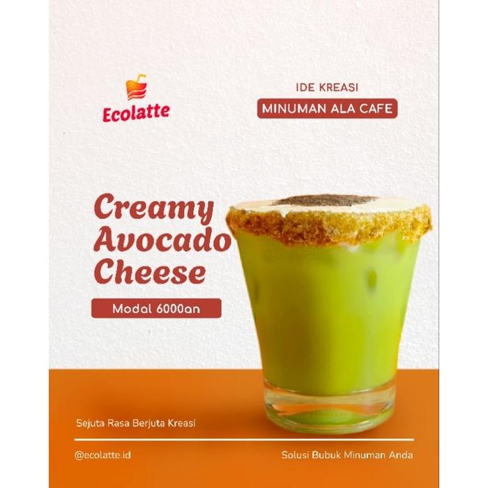 

Ecolatte Avocado 1Kg Serbuk Bubuk Minuman Alpukat Powder Drink Aneka Rasa Instan Murah Usaha Umkm