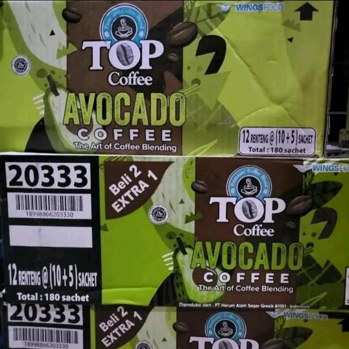 

Top Coffee Avocado 1 Dus 12 Renceng Terlaris