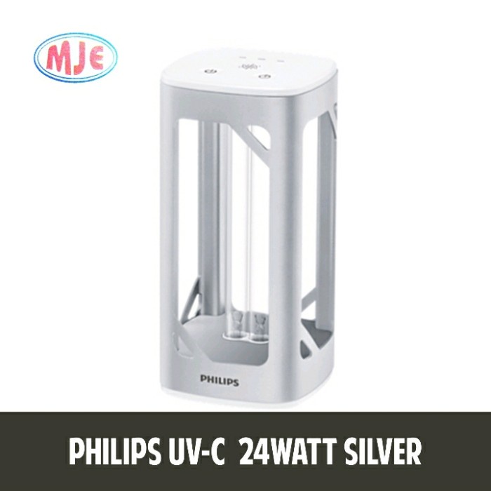 Philips UVC desk lamp warna silver