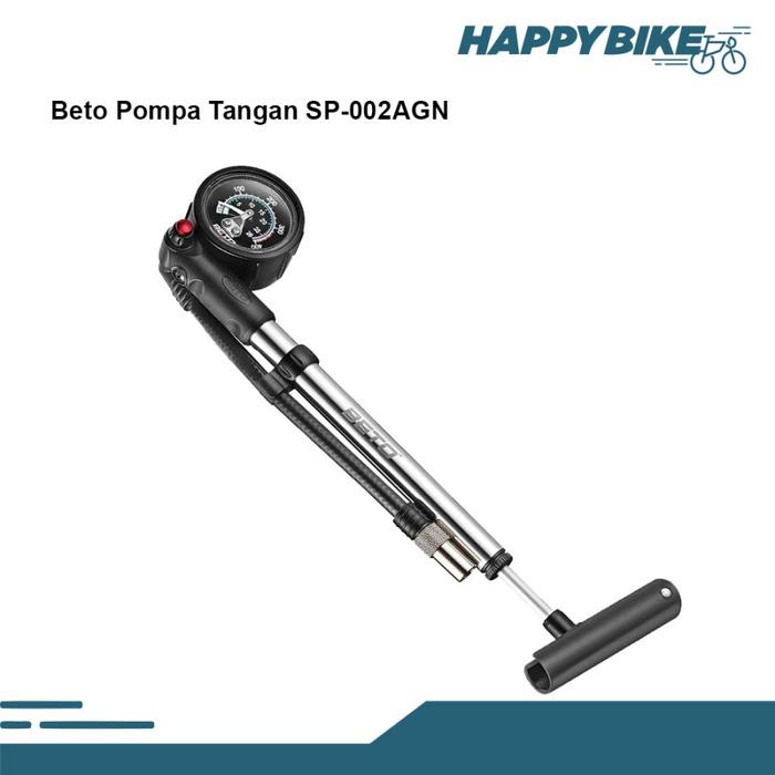 Beto Pompa Shock Sepeda 002 Mini Pump Mtb Downhill Bmx Alloy #Gratisongkir