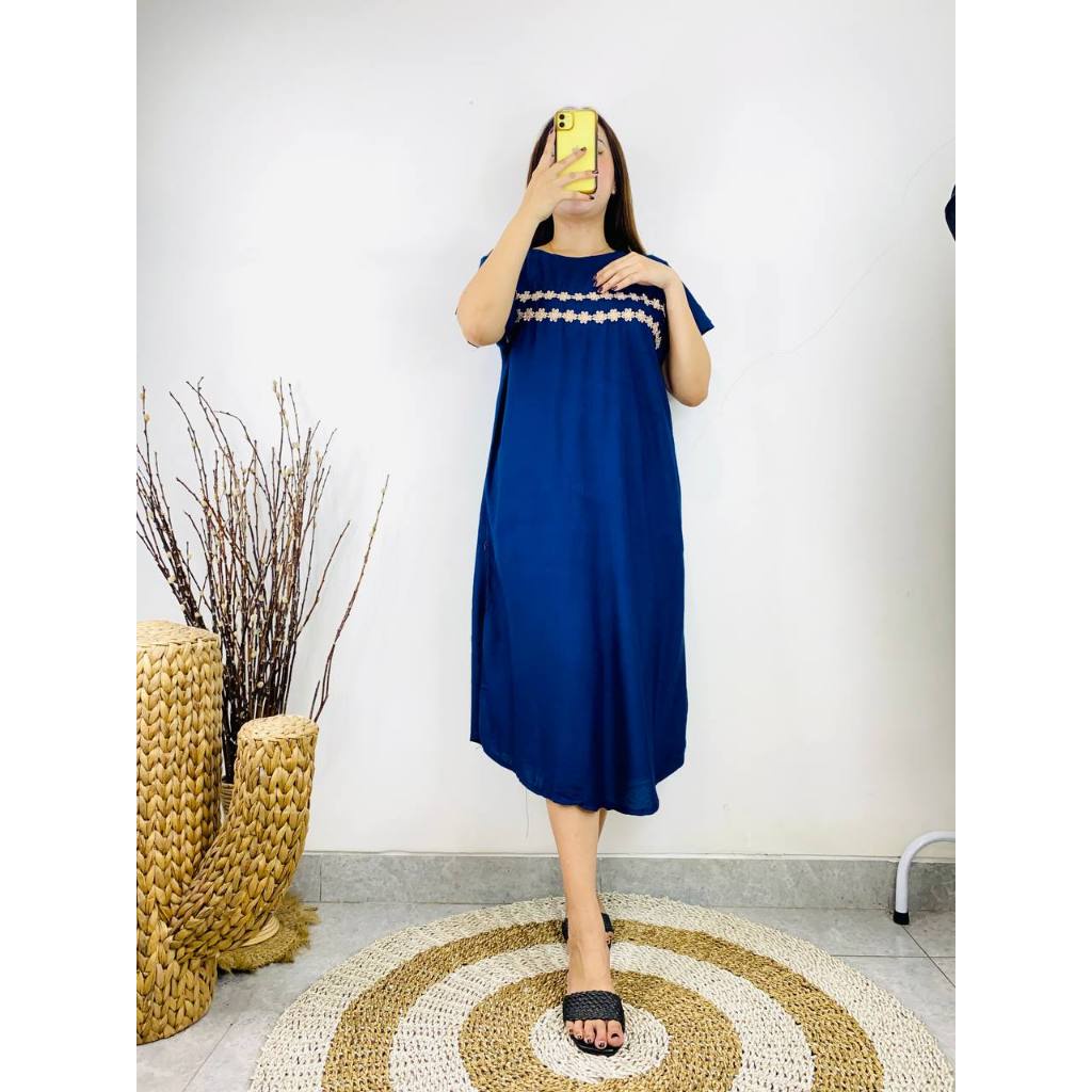 New Batik Benang Raja Daster Payung Renda Polos Ready