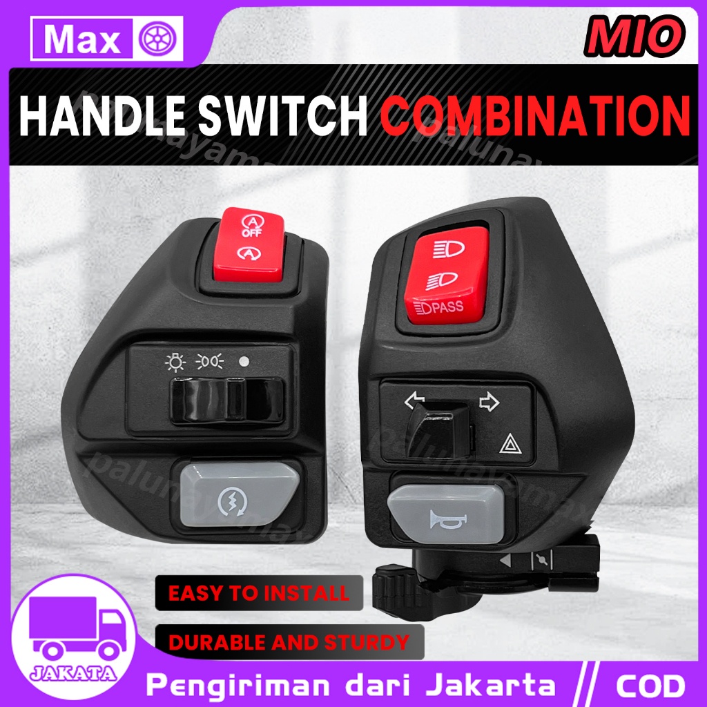 Saklar Set Mio Aerox Kiri Kanan Vietnam Komplit Engine Plus Hazard Saklar Aerox New Aerox Old All