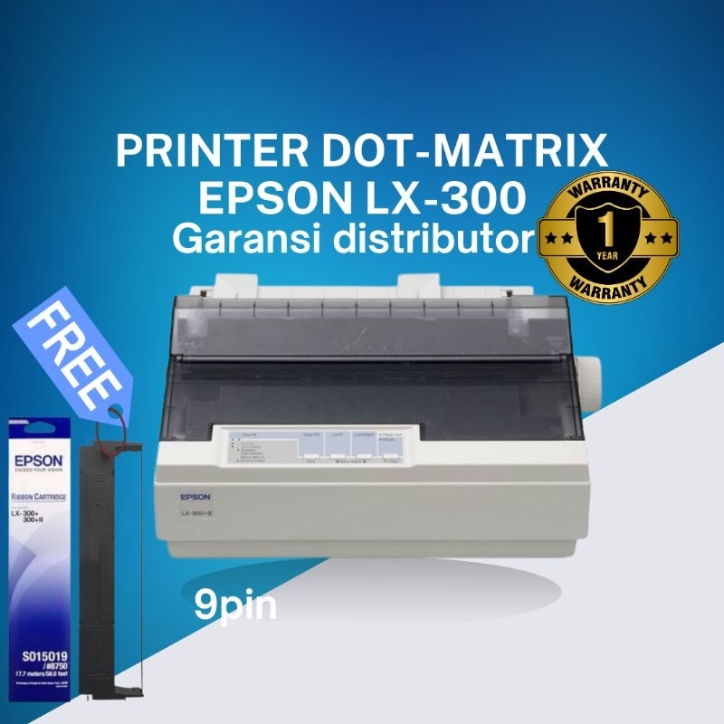 printer Epson LX-300+II LX 300 + II LX300 USB Garansi 1 tahun