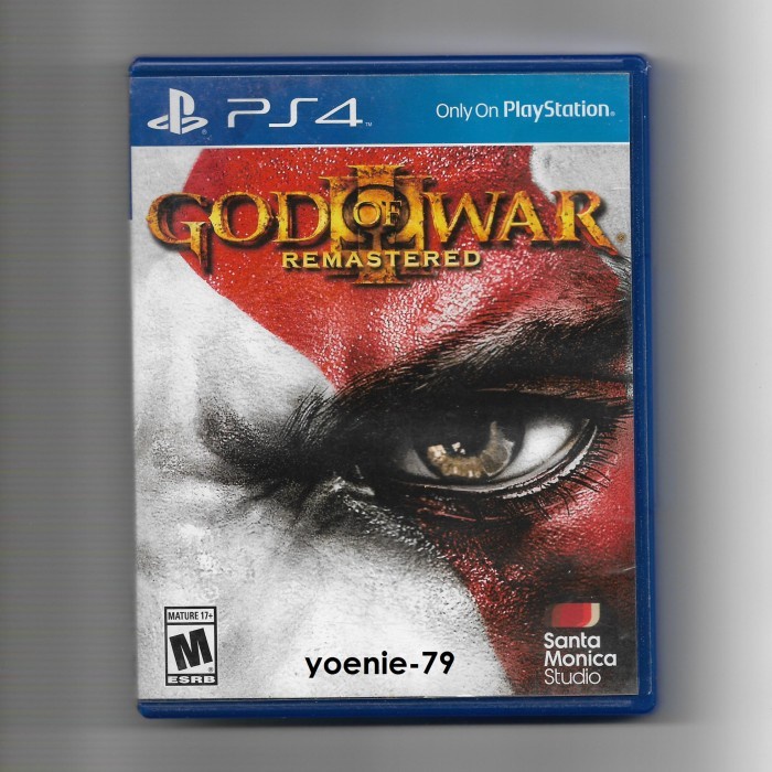 Kaset PS BD Game PlayStation PS4 - God of War Remastered PS5 PS3