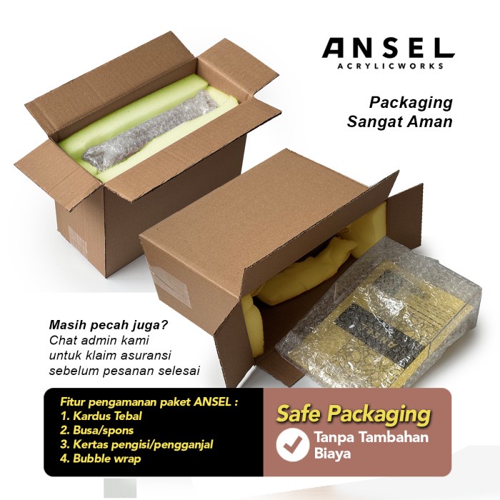 

BARANG TERLARIS Tempat Brosur Akrilik / Acrylic Flyer Holder - A4 -Tipe B Bening /3 mm