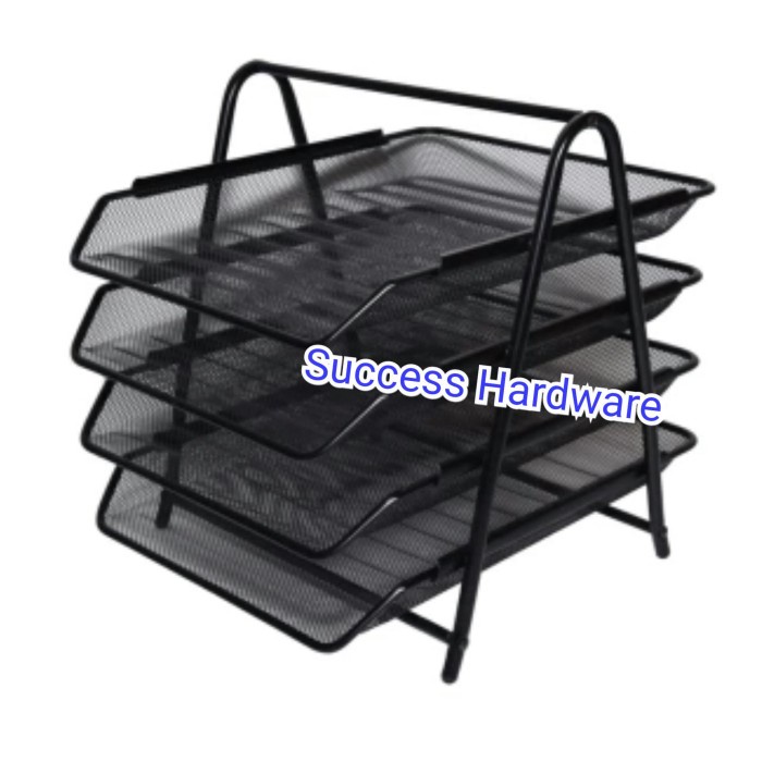 

BARANG TERLARIS ORGANIZER DOKUMEN 4 TINGKAT/ LETTER TRAY 4 SUSUN RAK TEMPAT DOKUMEN