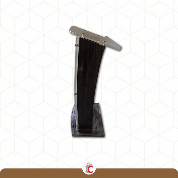 

BARANG TERLARIS Podium Akrilik Type PD08 HPL Taco